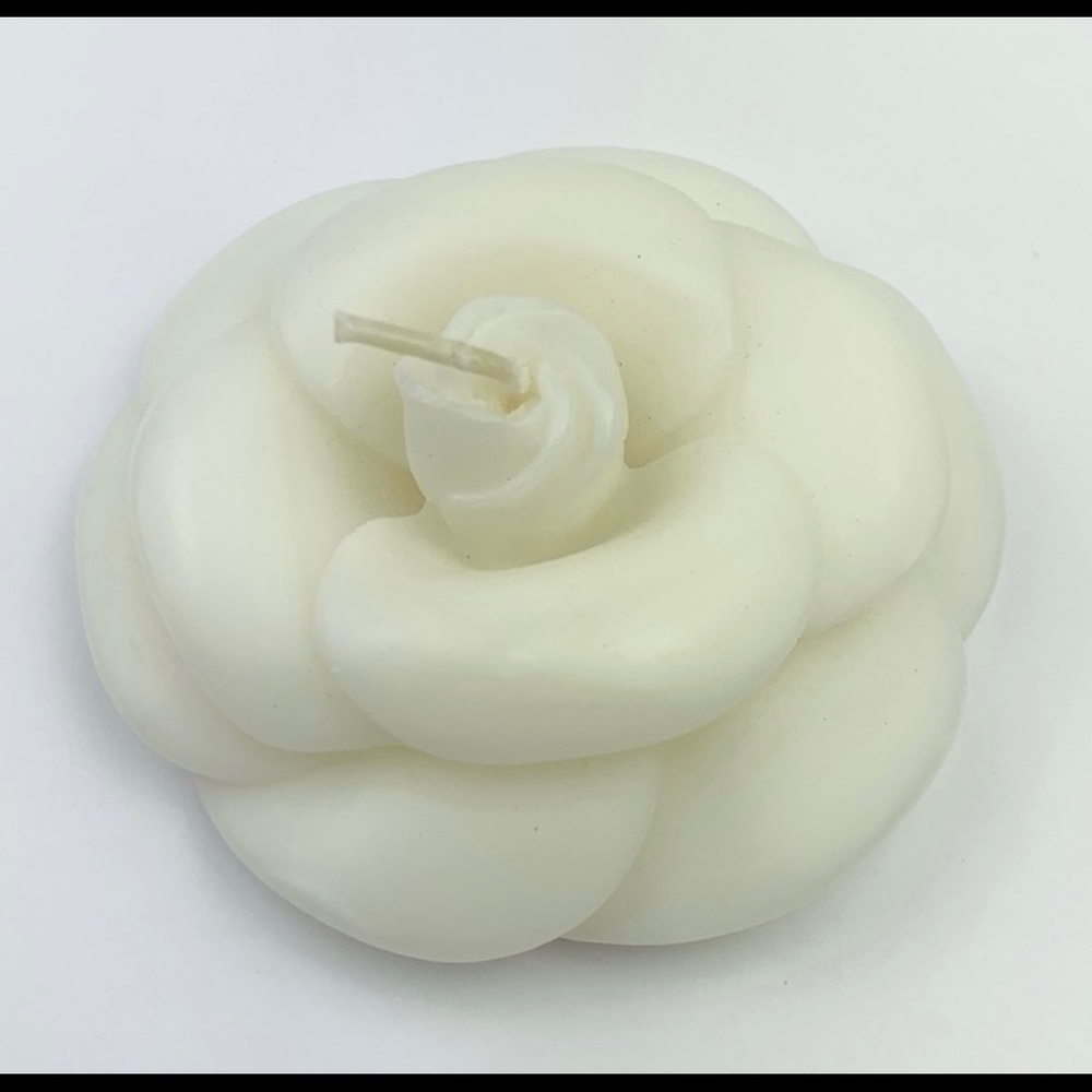 CHANEL Flower Candle with Base